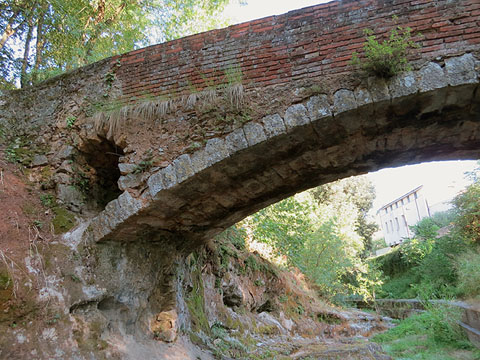 Vista actual del pont d'en Pericot
