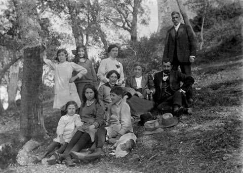 Excursió familiar a Sant Daniel. 1914