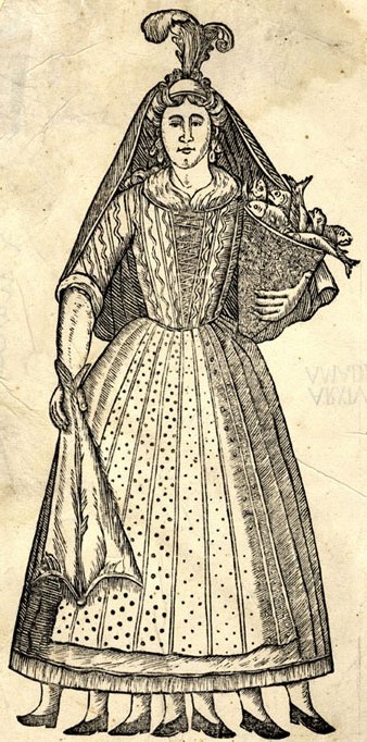 Vella Quaresma. Xilografia sobre paper