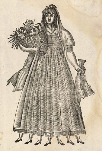 Gravat popular que representa la Quaresma. Les set cames signifiquen les set setmanes de durada