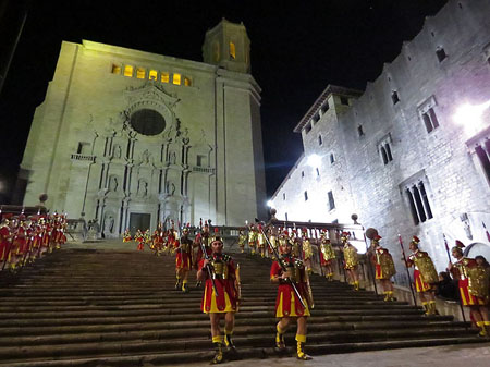 La Catedral amb els Manaies. Setmana Santa 2016