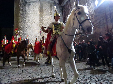 Lliurament del Penó dels Manaies