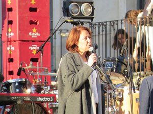 Festival Strenes 2017. Concert inaugural al terrat del punt d'Informaci&oacute; de la Rambla a c&agrave;rrec de Txarango