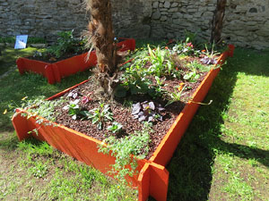 Temps de Flors 2016. Jardins i pla&ccedil;a de la Torre de Carlemany