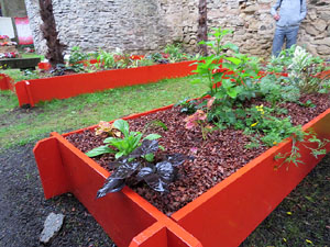 Temps de Flors 2016. Jardins i pla&ccedil;a de la Torre de Carlemany