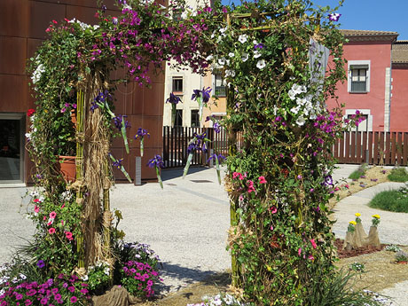 Temps de Flors 2016. La plaça del Pallol