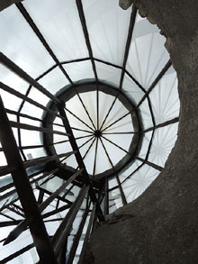Cúpula de vidre de la torre-hivernacle