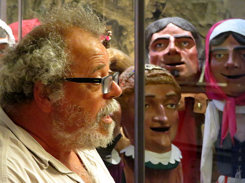 Jaume Cruset, durant la presentaci&oacute; i introducci&oacute; de l'acte