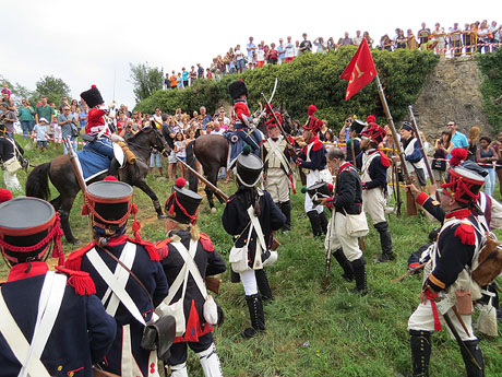 VII Festa Reviu els Setges Napole&ograve;nics de Girona. Combat als fossats superiors del castell de Montju&iuml;c