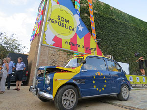 11 de setembre 2017. Acte previ al Jardí de la Infància