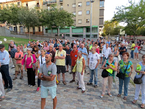 11 de setembre 2017. Acte previ al Jardí de la Infància