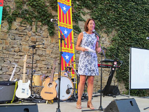 11 de setembre 2017. Acte previ al Jardí de la Infància