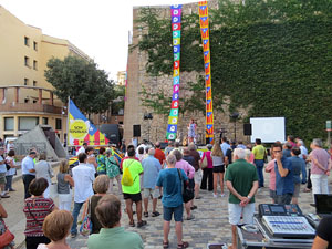11 de setembre 2017. Acte previ al Jardí de la Infància