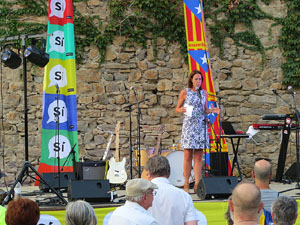 11 de setembre 2017. Acte previ al Jardí de la Infància