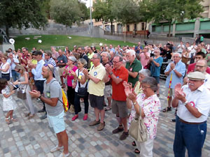 11 de setembre 2017. Acte previ al Jardí de la Infància