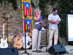 11 de setembre 2017. Acte previ al Jardí de la Infància