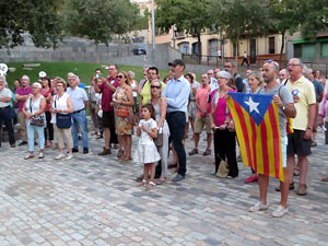 11 de setembre 2017. Acte previ al Jardí de la Infància