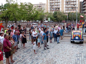 11 de setembre 2017. Acte previ al Jardí de la Infància