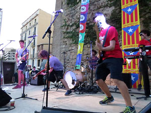 11 de setembre 2017. Acte previ al Jardí de la Infància