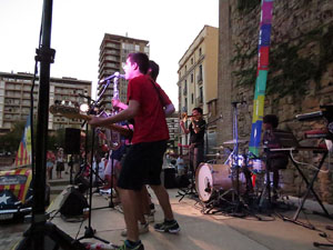 11 de setembre 2017. Acte previ al Jardí de la Infància