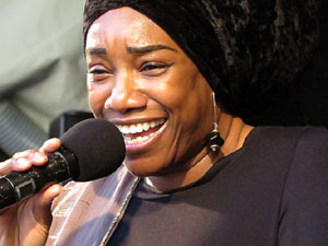 Festival A Capella 2017. Actuaci&oacute; del grup Black Voices a la pla&ccedil;a de la Independ&egrave;ncia