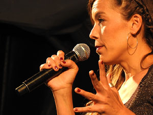 Festival A Capella 2017. Actuaci&oacute; del grup Kundala a la pla&ccedil;a de la Independ&egrave;ncia