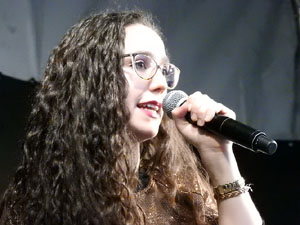 Festival A Capella 2017. Actuaci&oacute; del grup Kundala a la pla&ccedil;a de la Independ&egrave;ncia