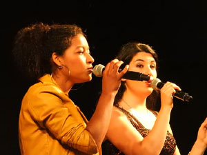 Festival A Capella 2017. Actuaci&oacute; del grup Kundala a la pla&ccedil;a de la Independ&egrave;ncia