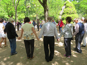 LX Aplec de la Sardana a Girona, als Jardins de la Devesa