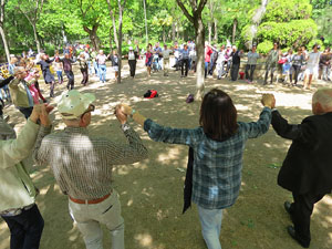 LX Aplec de la Sardana a Girona, als Jardins de la Devesa