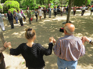 LX Aplec de la Sardana a Girona, als Jardins de la Devesa