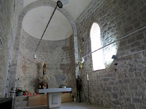 La capella de Sant Jaume, a Pedret