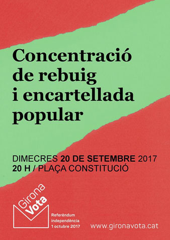 Cartell de la concentració