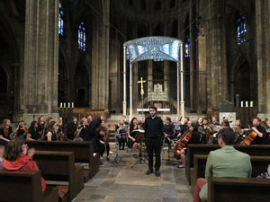 Concert de la Bristol University Chamber Choir and Orchestra a la Catedral