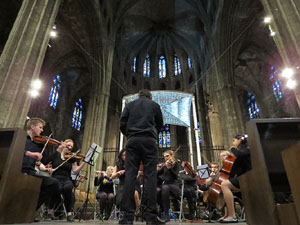 Concert de la Bristol University Chamber Choir and Orchestra a la Catedral
