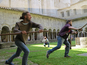 600 aniversari de la nau única de la Catedral de Girona. Presentació de la representació de la Consueta de Sant Jordi cavaller