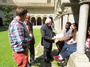 600 aniversari de la nau única de la Catedral de Girona. Presentació de la representació de la Consueta de Sant Jordi cavaller