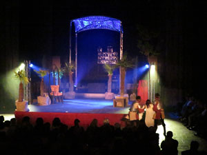 600 aniversari de la nau única de la Catedral de Girona. Representació de la Consueta de Sant Jordi cavaller
