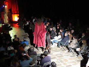 600 aniversari de la nau única de la Catedral de Girona. Representació de la Consueta de Sant Jordi cavaller