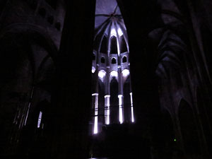 600 aniversari de la nau única de la Catedral de Girona. Representació de la Consueta de Sant Jordi cavaller