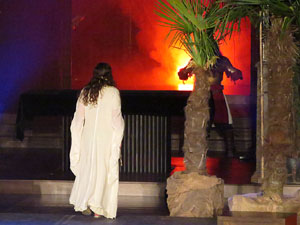 600 aniversari de la nau única de la Catedral de Girona. Representació de la Consueta de Sant Jordi cavaller