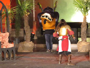 600 aniversari de la nau única de la Catedral de Girona. Representació de la Consueta de Sant Jordi cavaller