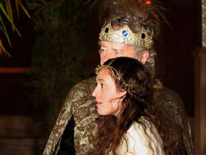 600 aniversari de la nau única de la Catedral de Girona. Representació de la Consueta de Sant Jordi cavaller