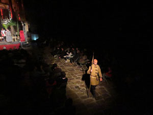 600 aniversari de la nau única de la Catedral de Girona. Representació de la Consueta de Sant Jordi cavaller