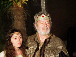 600 aniversari de la nau única de la Catedral de Girona. Representació de la Consueta de Sant Jordi cavaller