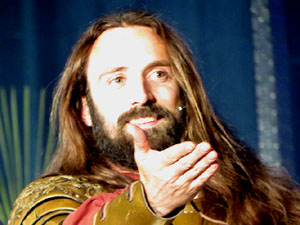 600 aniversari de la nau única de la Catedral de Girona. Representació de la Consueta de Sant Jordi cavaller