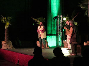 600 aniversari de la nau única de la Catedral de Girona. Representació de la Consueta de Sant Jordi cavaller