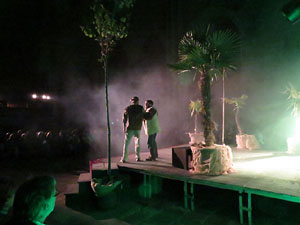 600 aniversari de la nau única de la Catedral de Girona. Representació de la Consueta de Sant Jordi cavaller