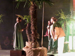 600 aniversari de la nau única de la Catedral de Girona. Representació de la Consueta de Sant Jordi cavaller