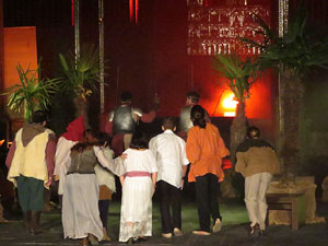600 aniversari de la nau única de la Catedral de Girona. Representació de la Consueta de Sant Jordi cavaller